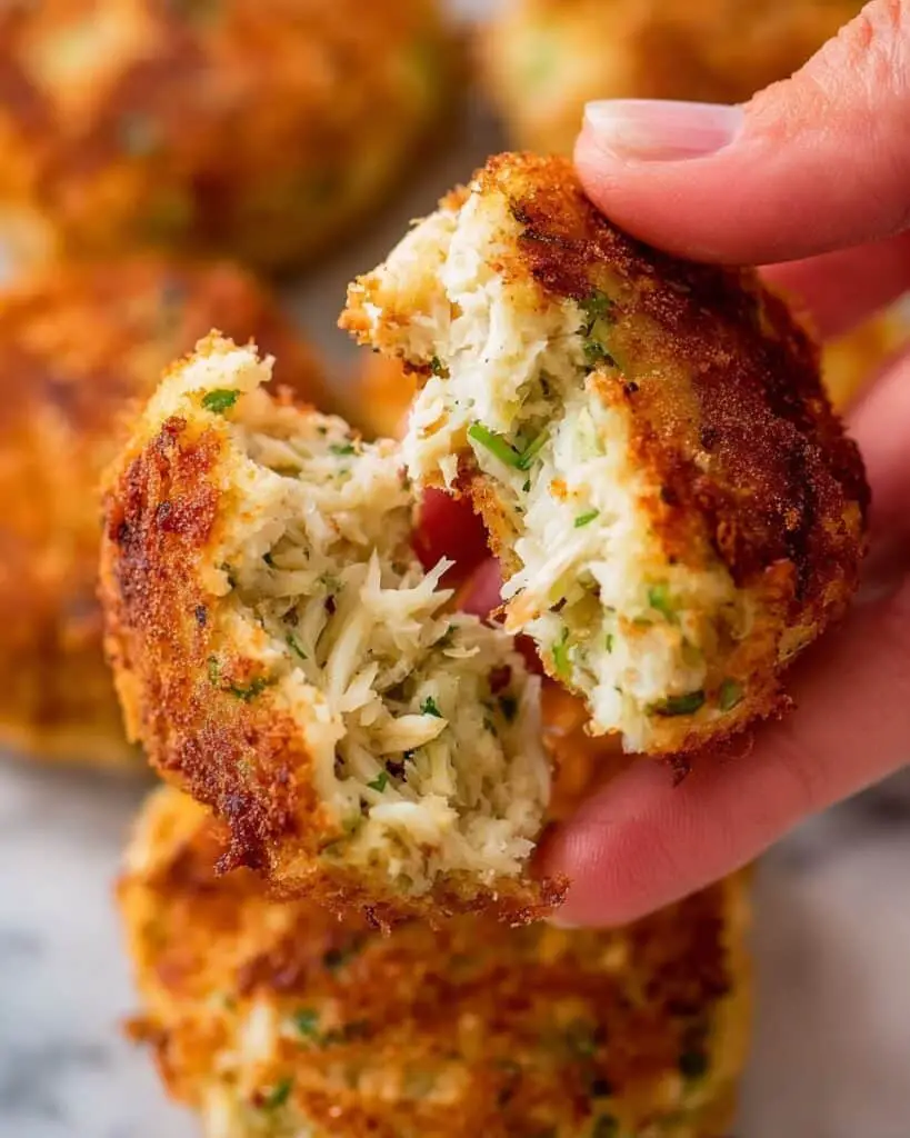 Creamy Mozzarella Chicken Patties with Lemon and Dill Recipe