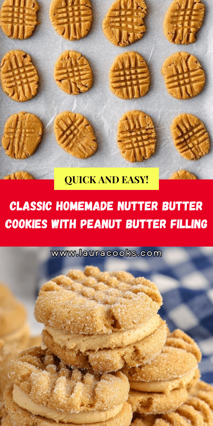 Homemade Nutter Butters: Irresistibly Nutty & Chewy Cookies
