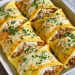 Cheesy Taco Pocket Burritos Recipe