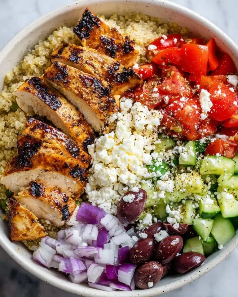 Greek Chicken Bowl Recipe