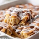 Easy Cinnamon Roll Casserole (7 Ingredients!) Recipe
