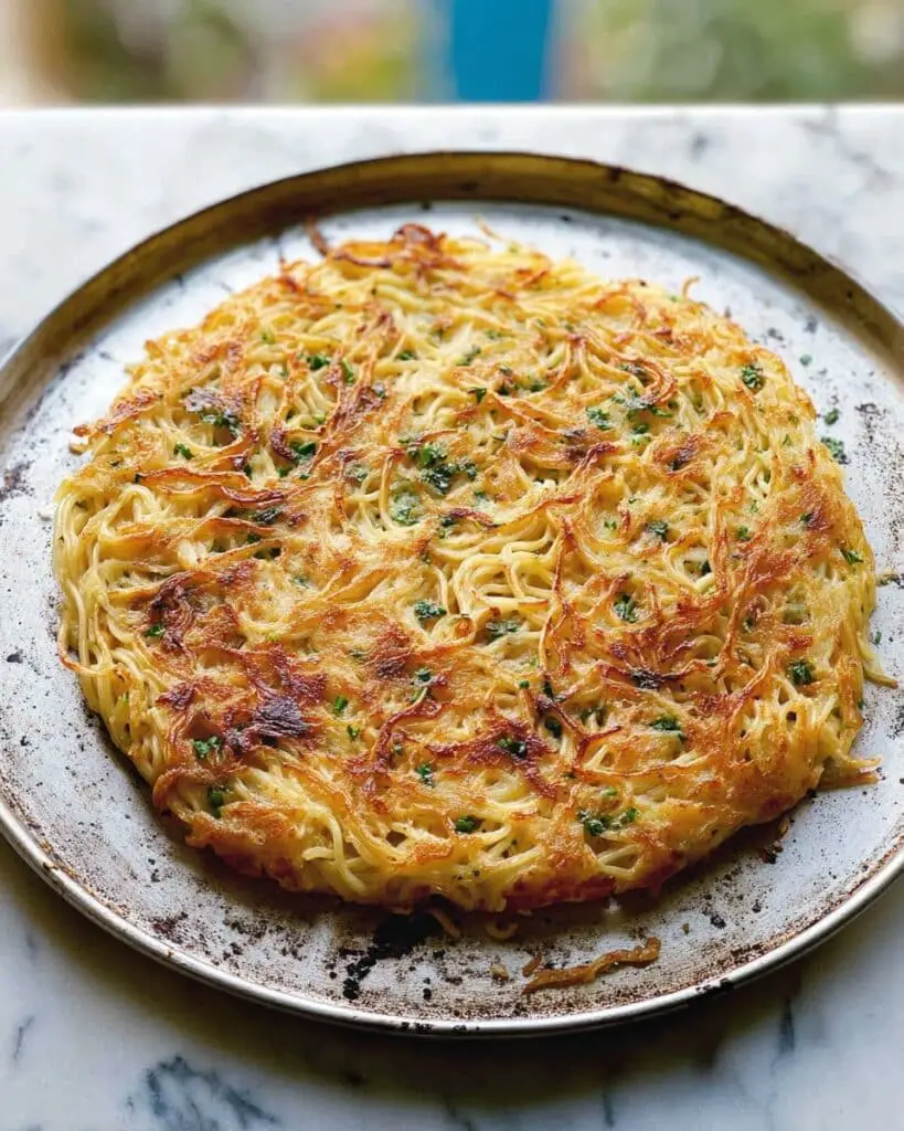 Leftover Pasta Frittata Recipe