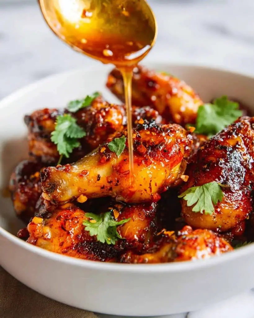 New Orleans Chicken Wings with Creole Seasoning and Garlic Butter Recipe