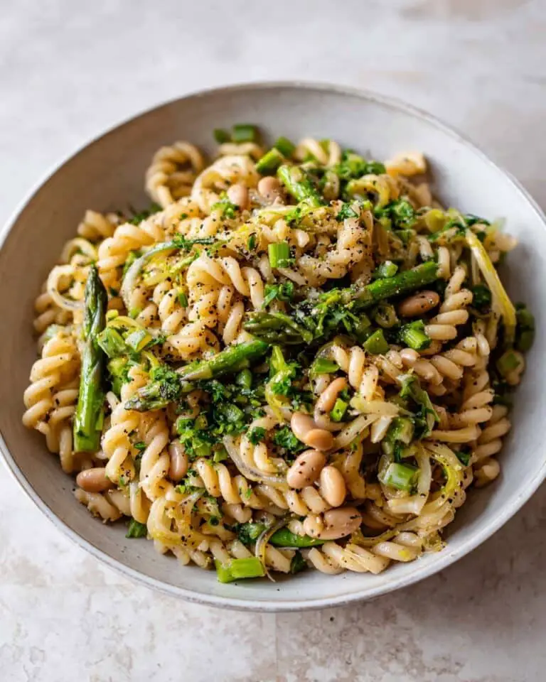 Lemon Asparagus Pasta Recipe