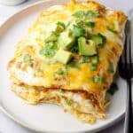 Easy White Chicken Enchilada Casserole Recipe
