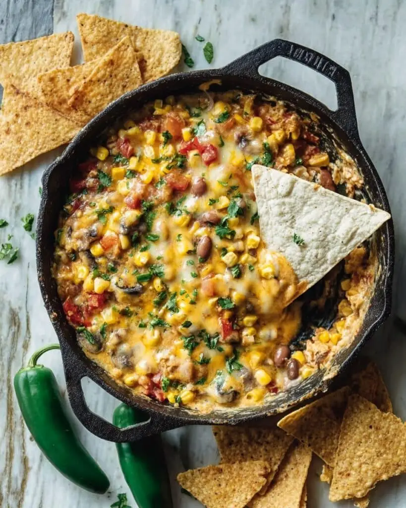 Street Corn Queso Recipe