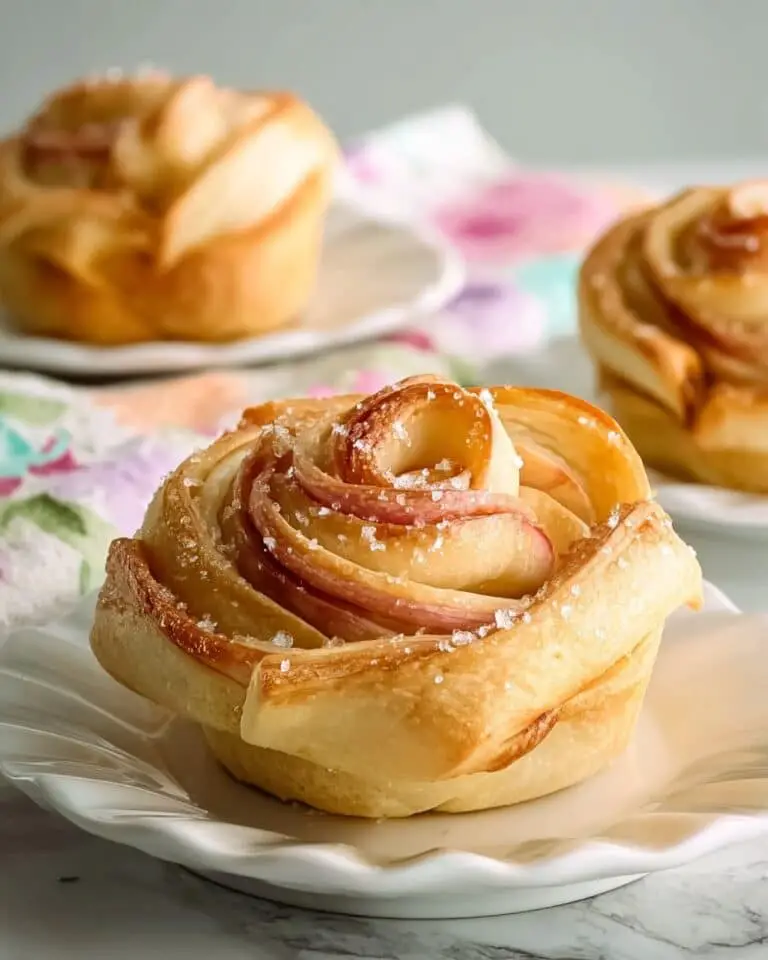 Puff Pastry Apple Roses Recipe