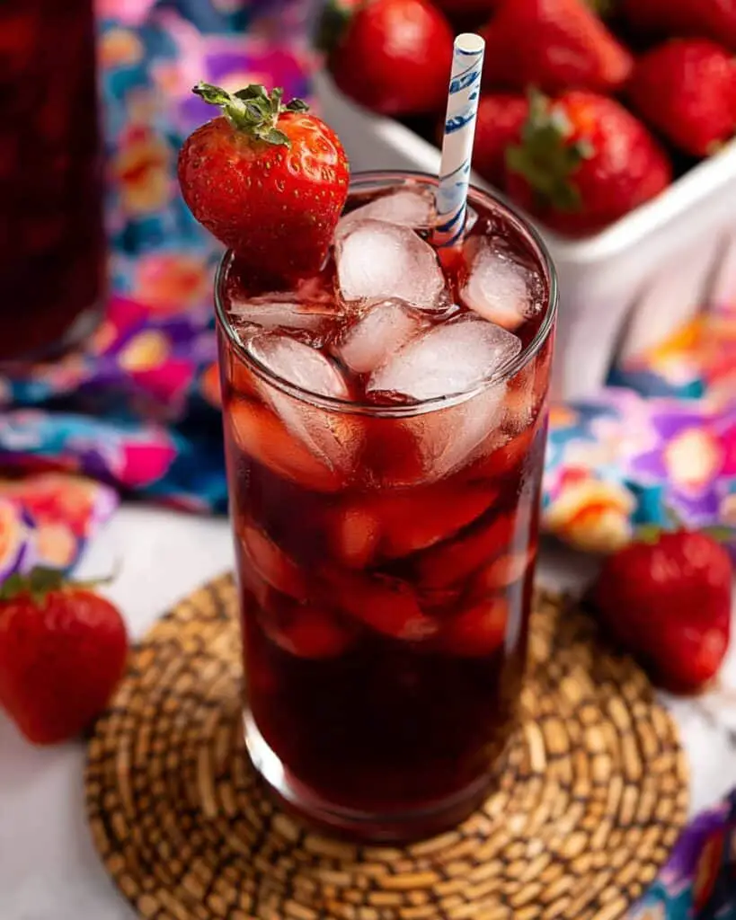 Strawberry Sweet Tea Recipe