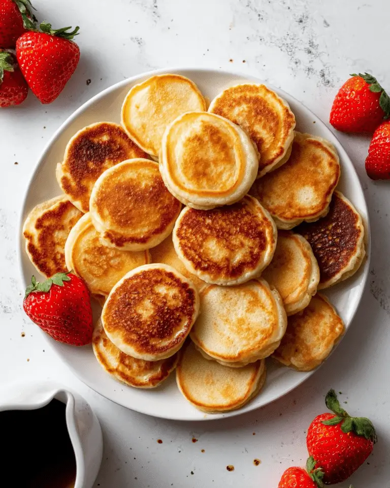Mini Pancake Cereal Recipe