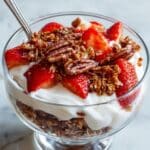 Strawberry Pretzel Salad with Cream Cheese and Crunchy Topping Recipe