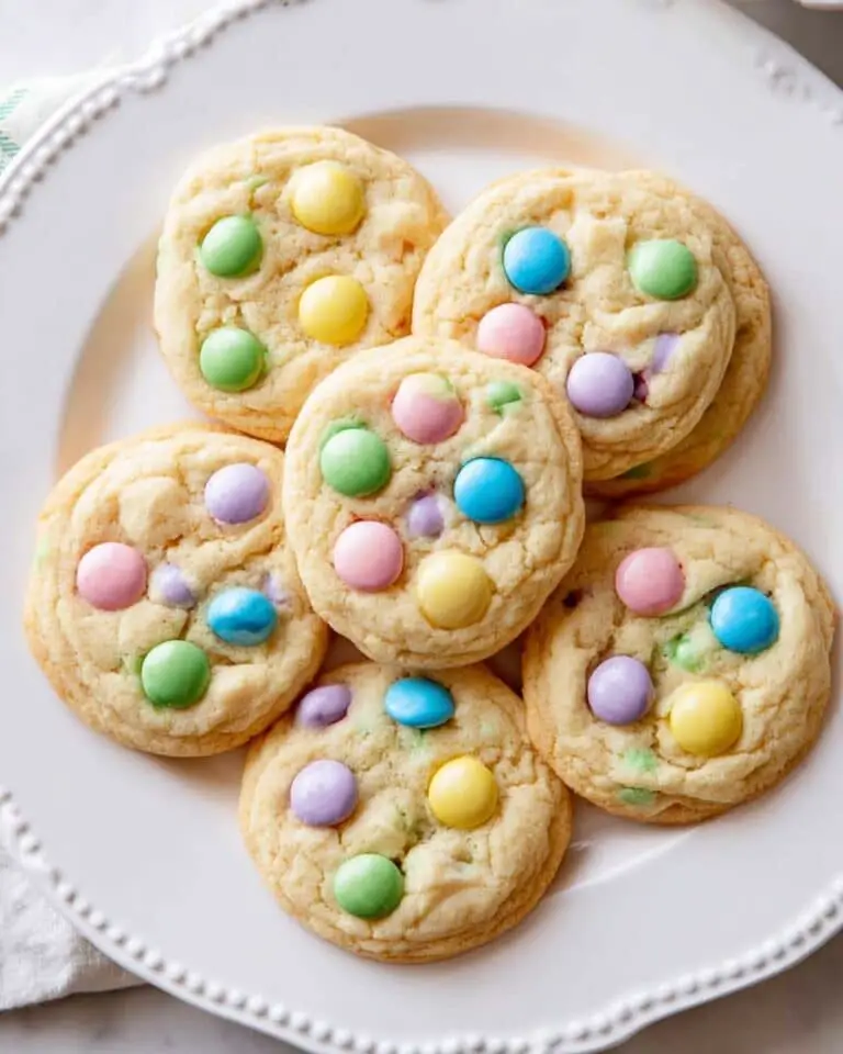 Easter M&M Cookies Recipe