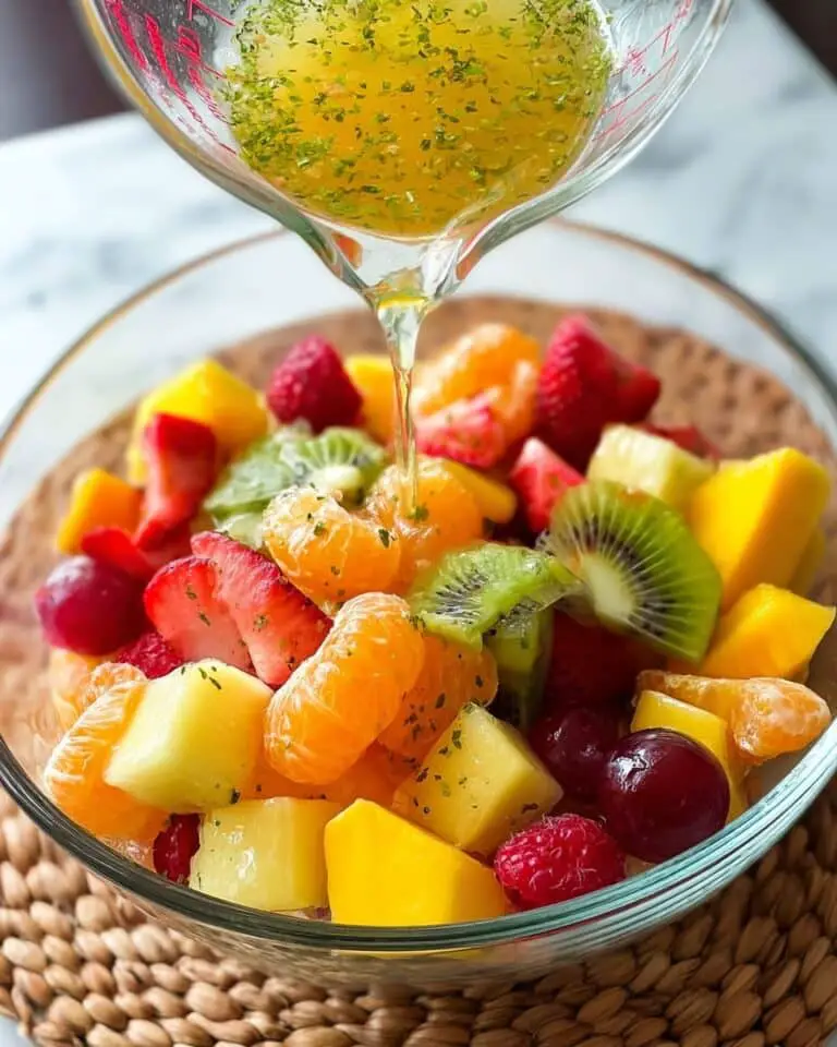 Fruit Salad with Honey Lime Dressing Recipe