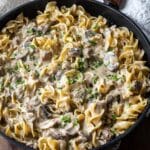 Ground Beef Stroganoff Recipe