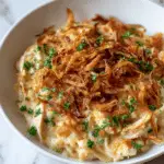 Easy French Onion Chicken Orzo Casserole Recipe