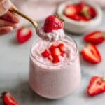 Homemade Strawberry Cheesecake Chia Seed Pudding Recipe