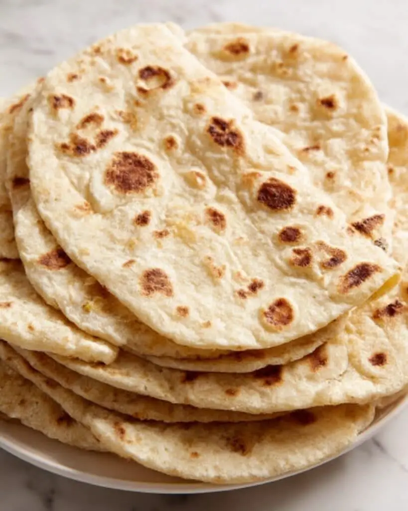 Homemade Flour Tortillas Recipe