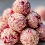 Strawberry Cheesecake Protein Balls Recipe
