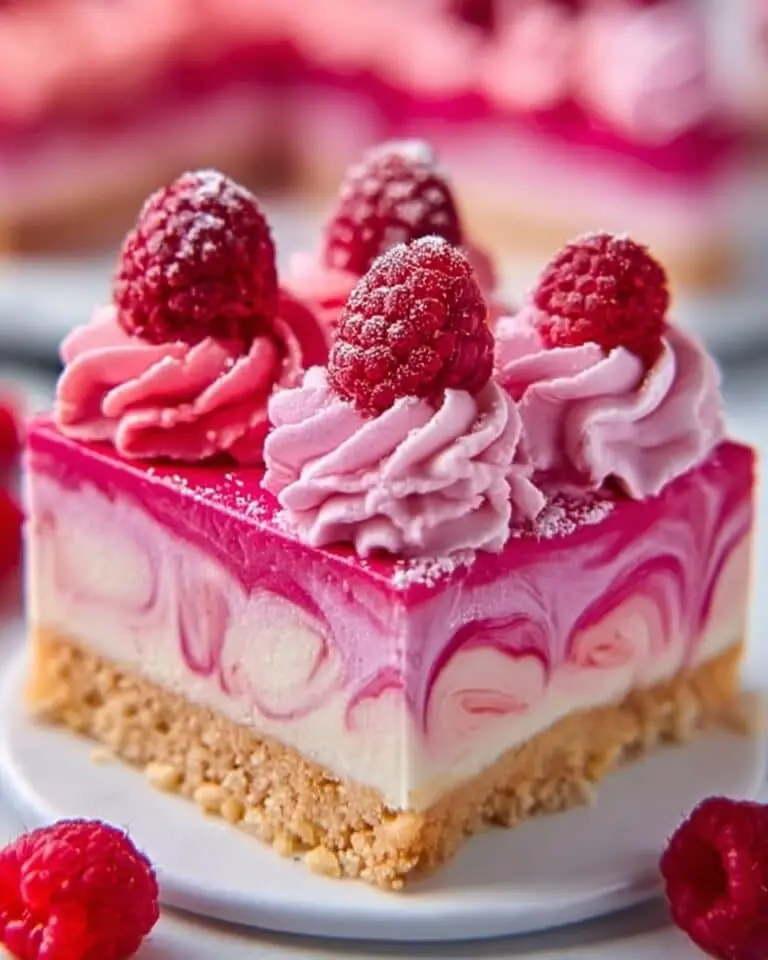 Pink Velvet Raspberry Cheesecake 🍰 Recipe
