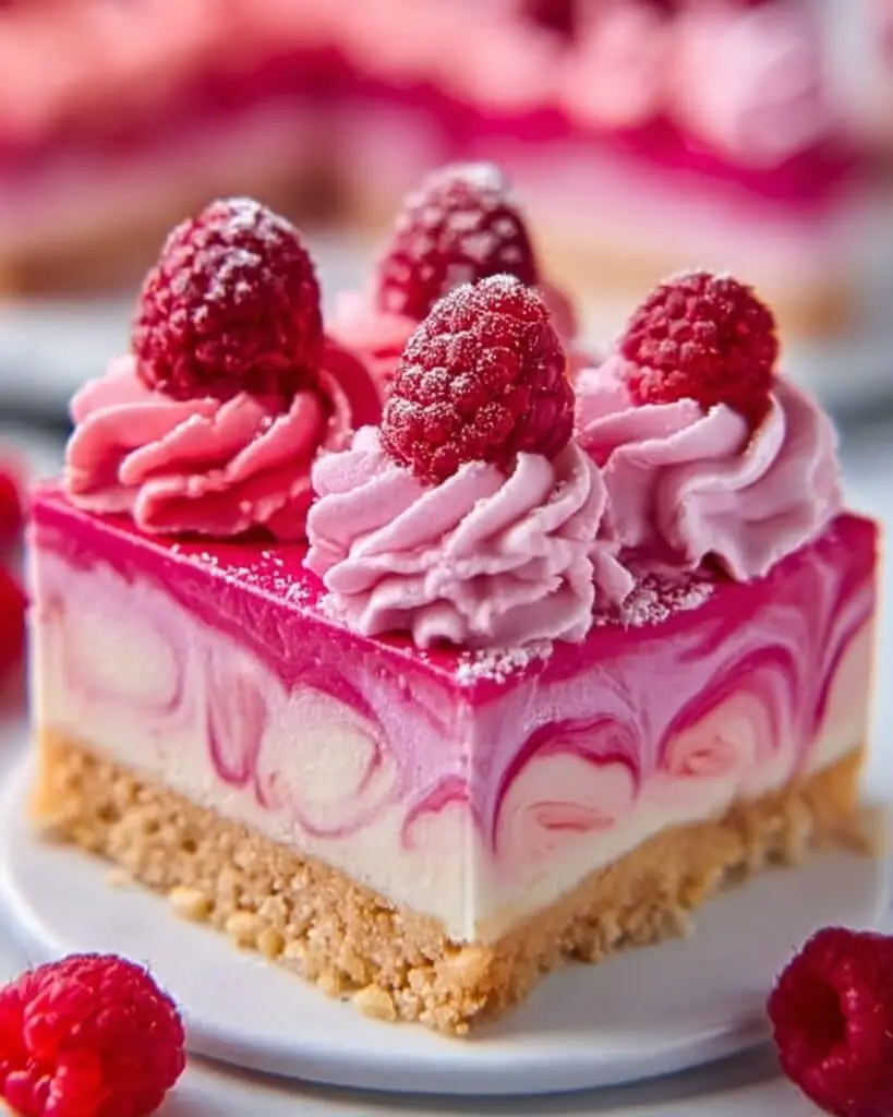 Pink Velvet Raspberry Cheesecake 🍰 Recipe
