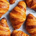 Sourdough Croissants Made with Sourdough Starter Recipe