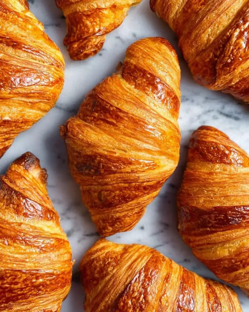 Sourdough Croissants Made with Sourdough Starter Recipe