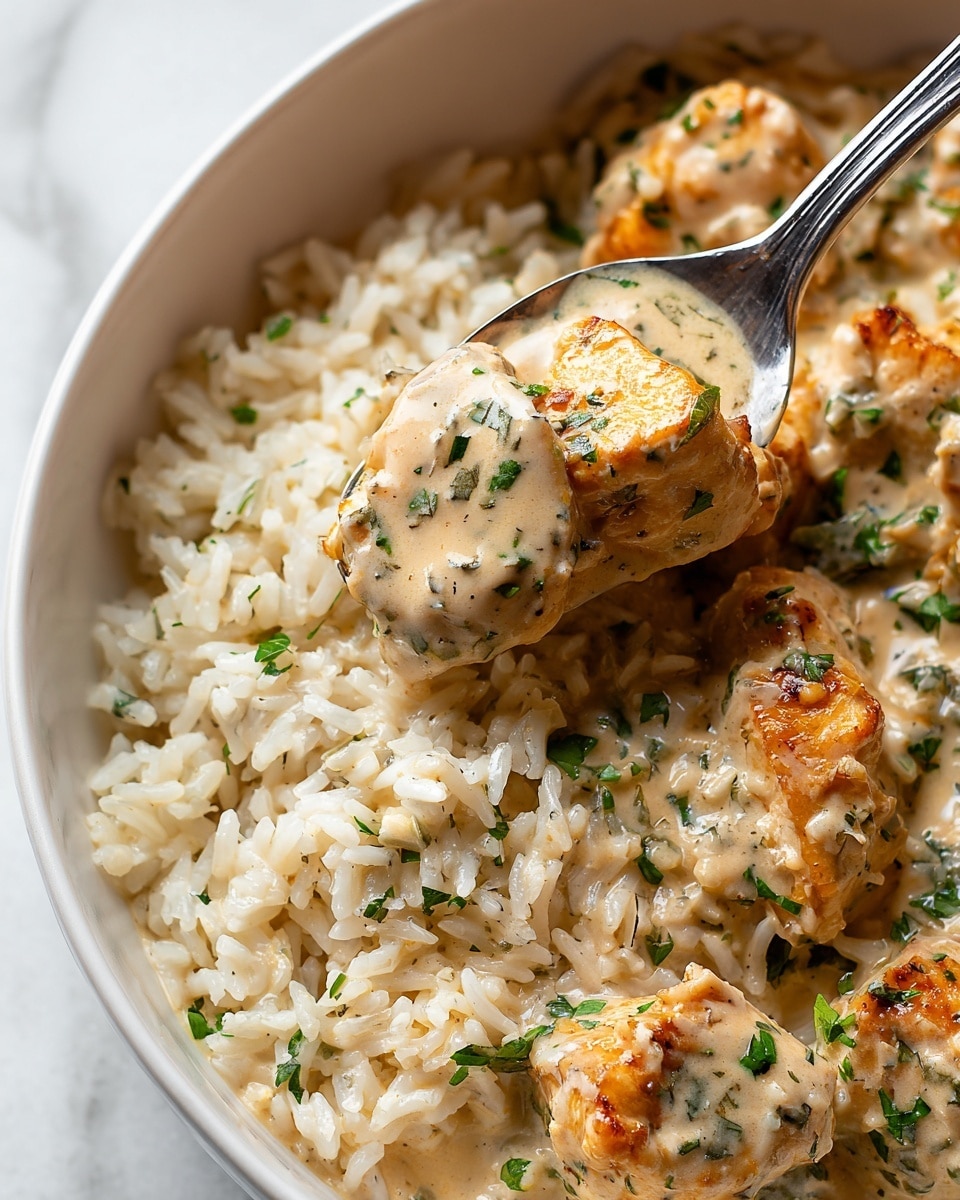 Creamy Herb Chicken & Basmati Rice Recipe | Delicious & Easy