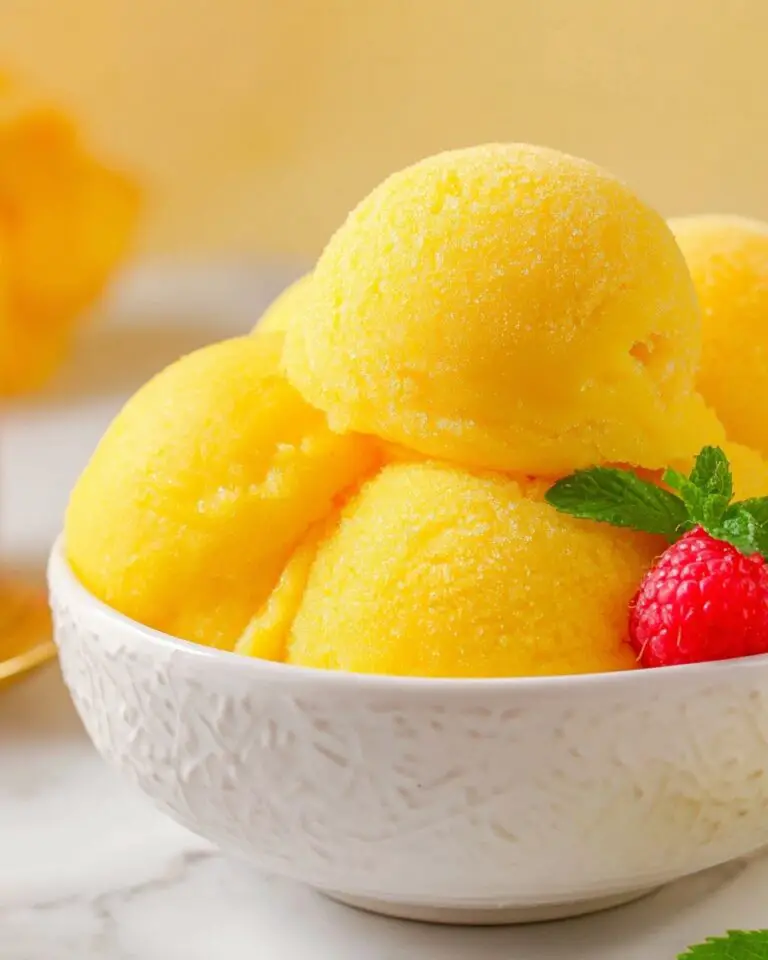 Mango Sorbet Recipe