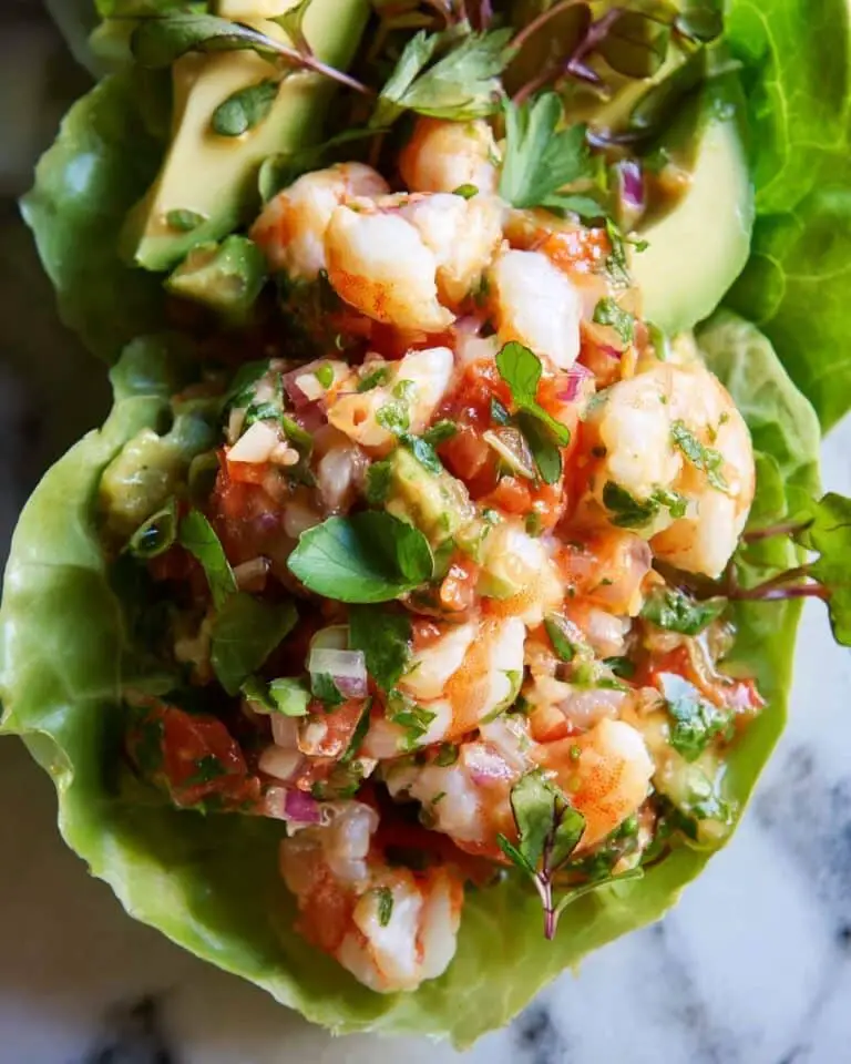 Easy Shrimp Avocado Salad Boats Recipe