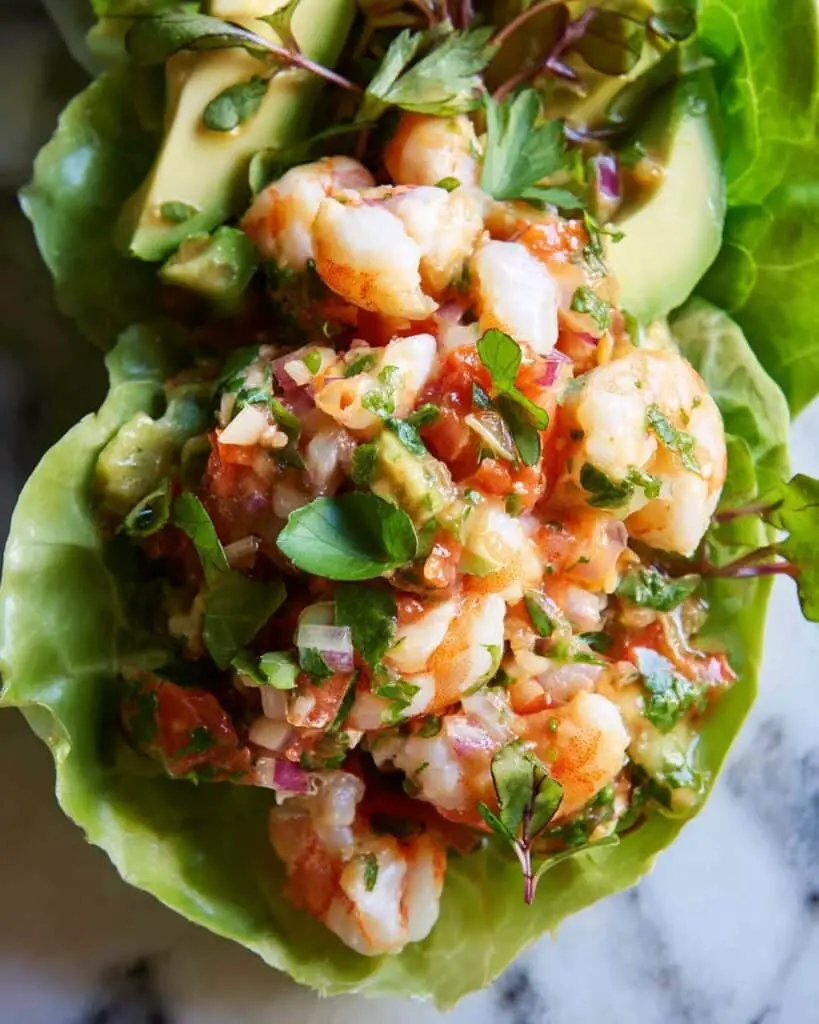 Easy Shrimp Avocado Salad Boats Recipe