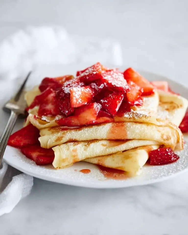 Strawberry Crepes Recipe