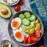 Creamy Cottage Cheese Bowl with Fresh Veggies and Seasoning Recipe
