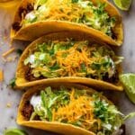 Homemade Cheesy Gordita Crunch Taco Recipe