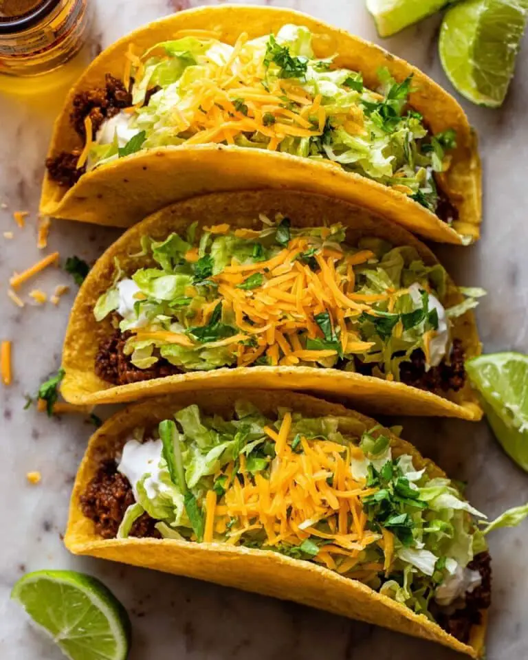 Homemade Cheesy Gordita Crunch Taco Recipe