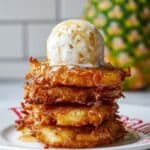 Air Fryer Pineapple Fritters Recipe