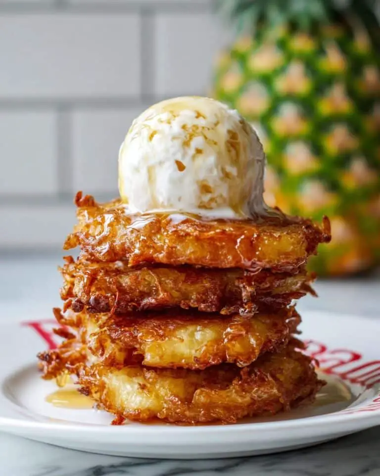 Air Fryer Pineapple Fritters Recipe