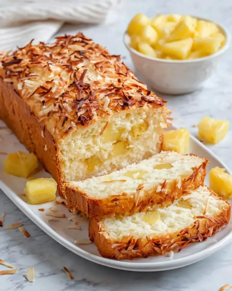 Pineapple Coconut Bread Recipe