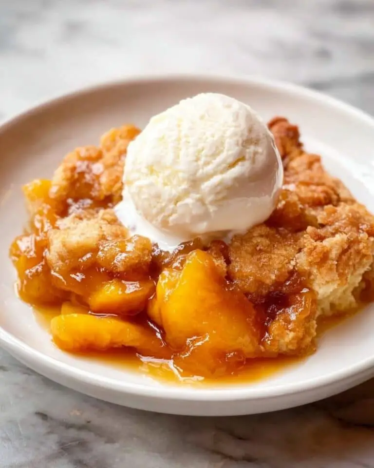 Southern Peach Cobbler Recipe