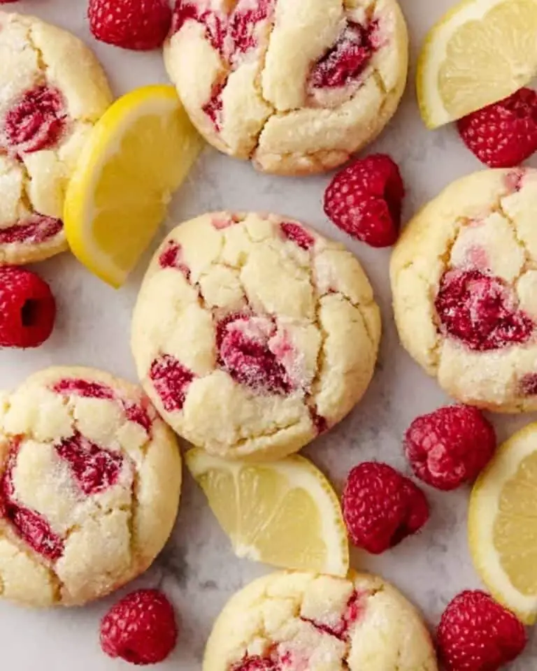 Lemon Raspberry Cookies Delight Recipe