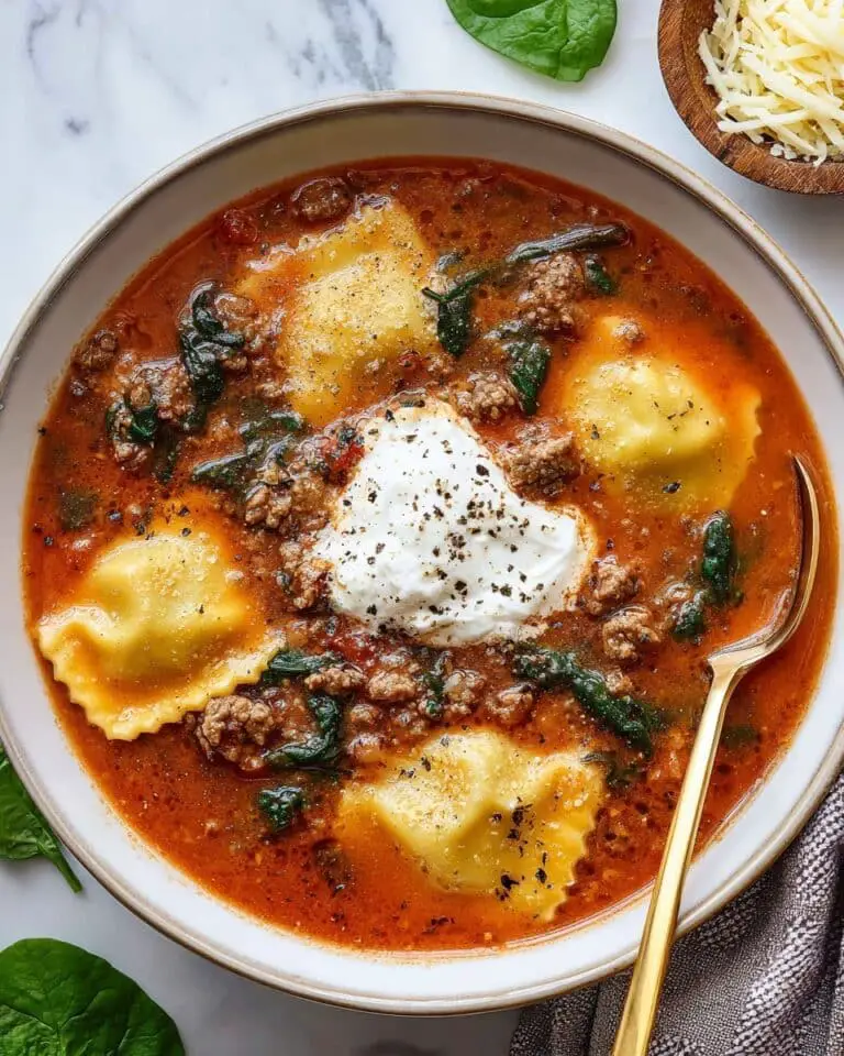 Million Dollar Ravioli Soup Recipe