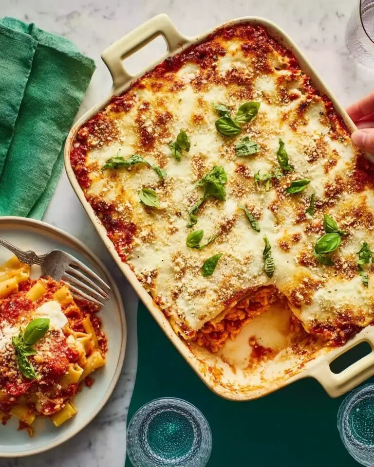 Greek Baked Ziti Recipe