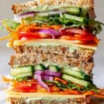 Easy Healthy Salad Sandwich Recipe