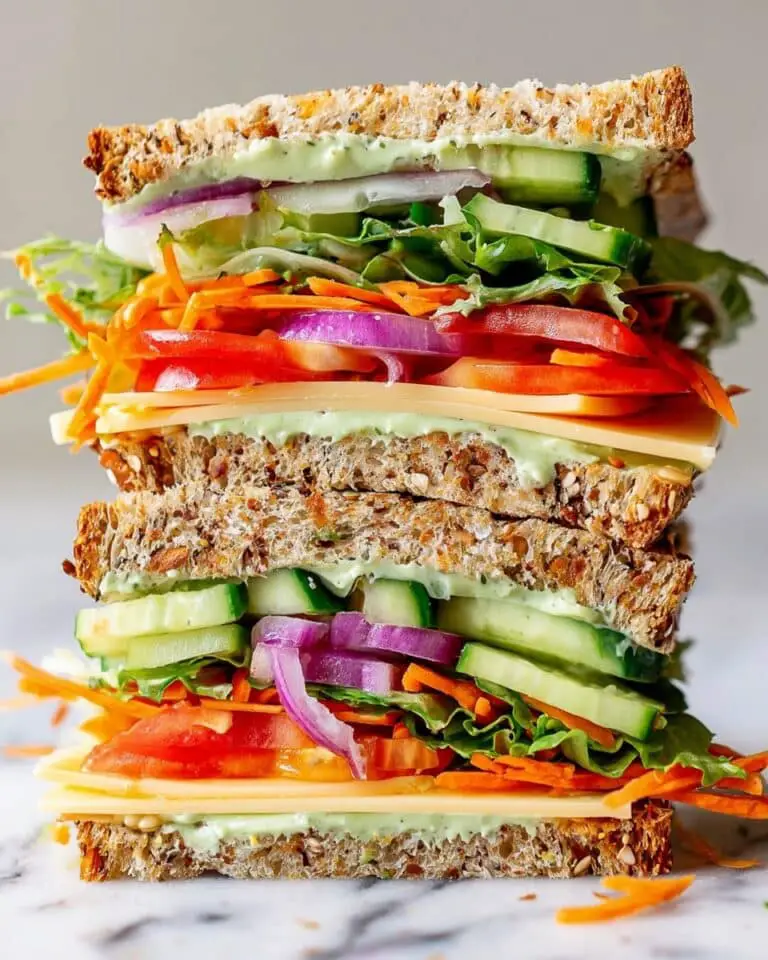 Easy Healthy Salad Sandwich Recipe