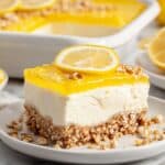 Lemon Pretzel Salad - The Best Pretzel Crust Dessert Recipe