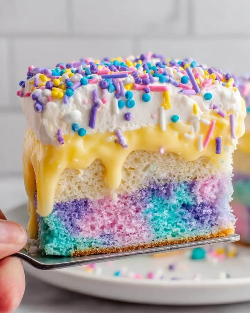 Unicorn Poke Cake Recipe