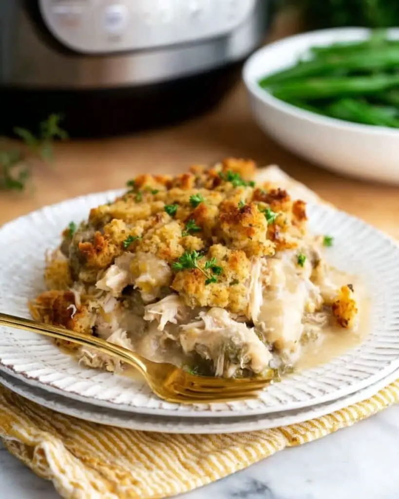 Chicken and Dressing Casserole Recipe