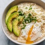 Simple Savory Avocado Oatmeal Recipe