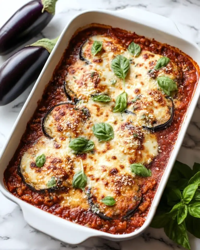 Keto Eggplant Lasagna Recipe