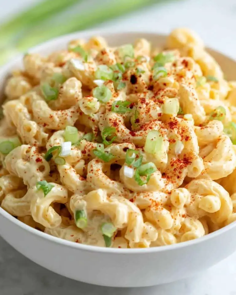 Deviled Egg Pasta Salad Recipe