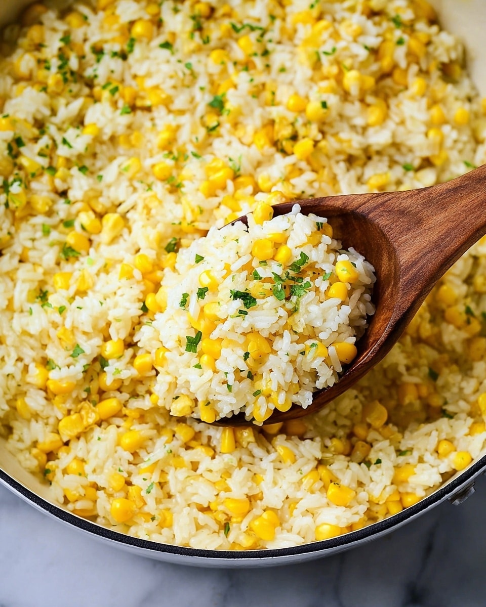 Buttered Corn Rice: Flavorful & Cozy Side Dish