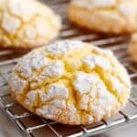 Lemon Crinkle Cookies Recipe